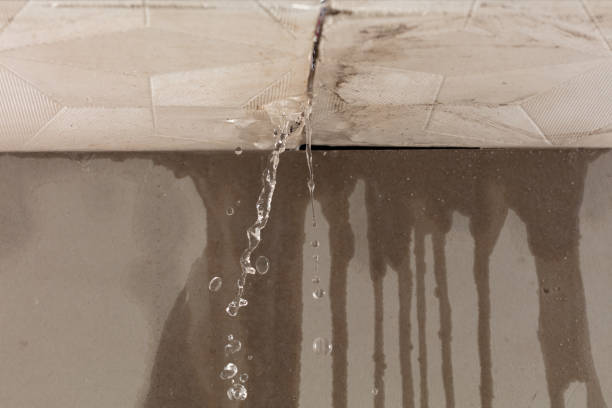 Professional Flood Damage Cleanup technician working in Norristown, PA